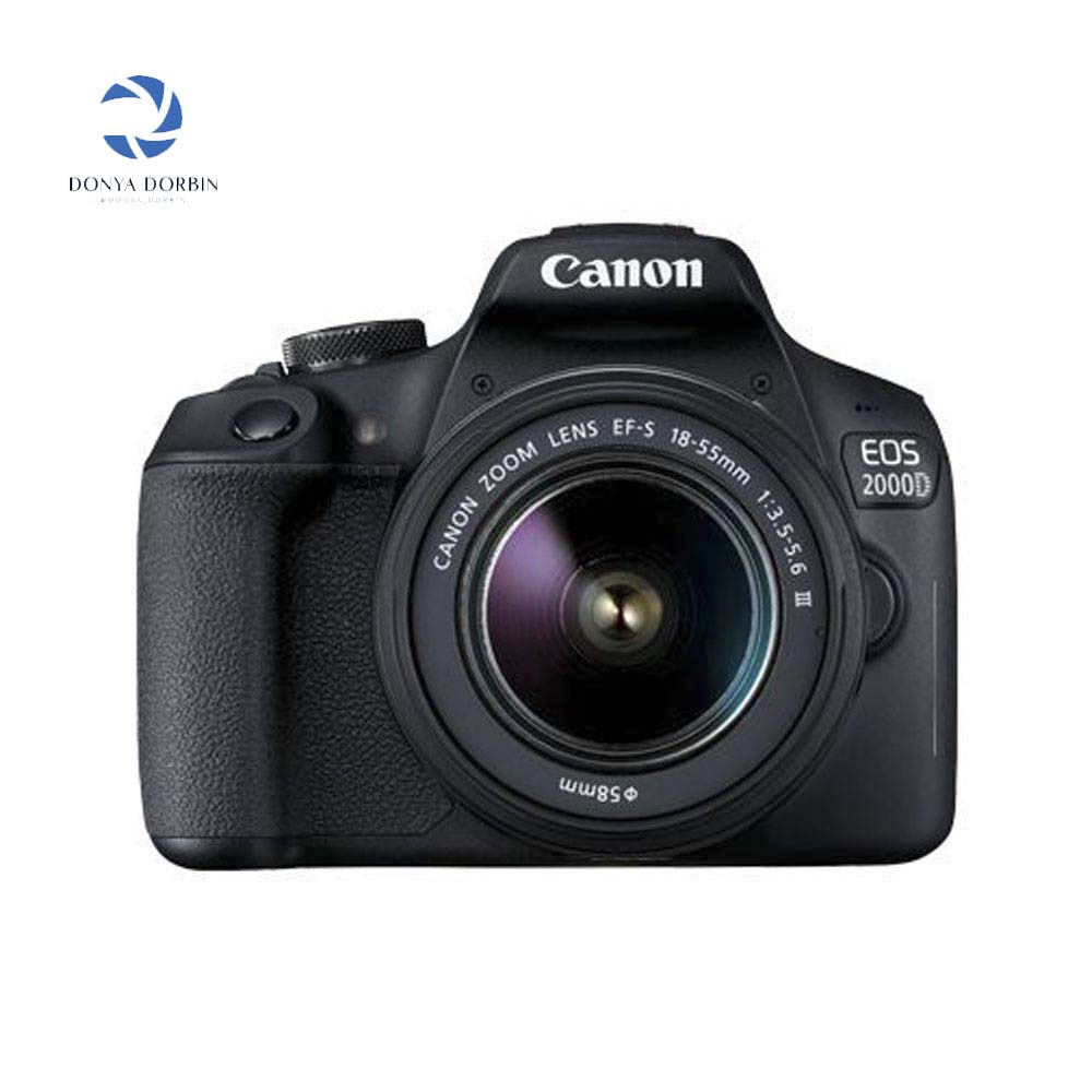 تصویر Canon EOS 2000D (Rebel T7) دوربین DSLR 18-55mm III کیت (مدل بین المللی) ا Canon EOS 2000D (Rebel T7) DSLR Camera + 18-55mm III Kit Canon EOS 2000D (Rebel T7) DSLR Camera + 18-55mm III Kit