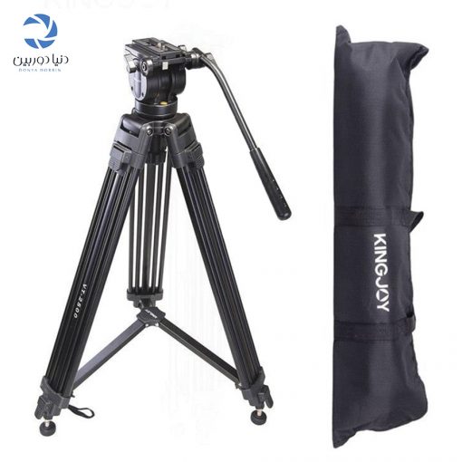 سه پایه دوربین کینگ جوی مدل Kingjoy VT-2500 دنیا دوربین