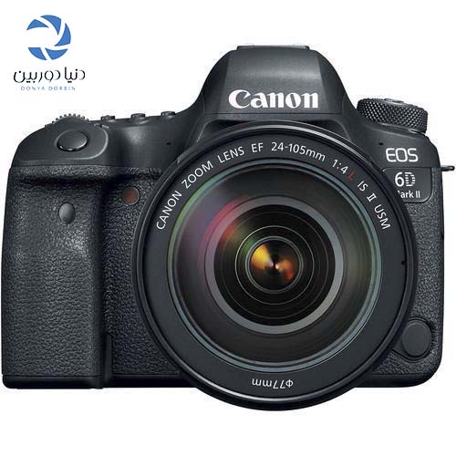 دوربین عکاسی کانن Canon EOS 6D Mark II Kit EF 24-105mm f/4L IS II USM دنیادوربین