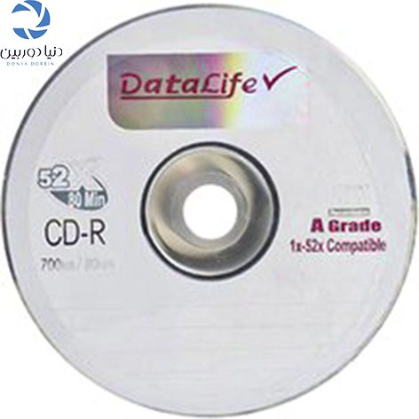 سی دی خام دیتا لایف پک 50 عددی مدل DataLife CD-R دنیا دوربین