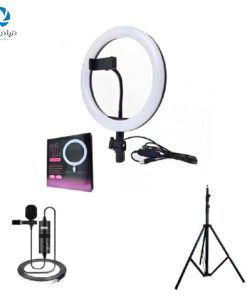 کیت پیشنهادی بلاگری: رینگ لایت ZD666 RING LIGHT + پایه نور 801 + میکروفن BY-M1 دنیا دوربین