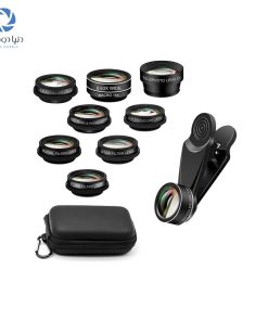 کیت ۱۰ عددی لنز موبایلی xh-1001 mobile Camera Kit Lens دنیا دوربین