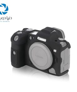 کاور دوربين سیلیکونی مشکي Canon Eos R5 cover