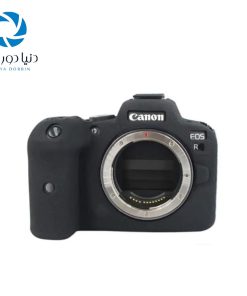 کاور دوربين سیلیکونی مشکي Canon Eos R5 cover