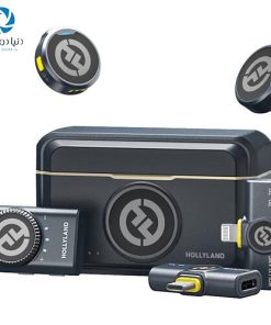 میکروفون یقه ای بی سیم Hollyland LARK M2 DUO 2 Person Wireless Combo