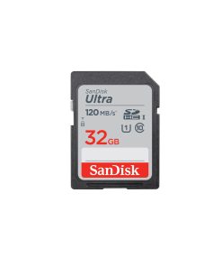 کارت حافظه سندیسک Sandisk SD 32GB 120MB/S Ultra SDHC UHS-I