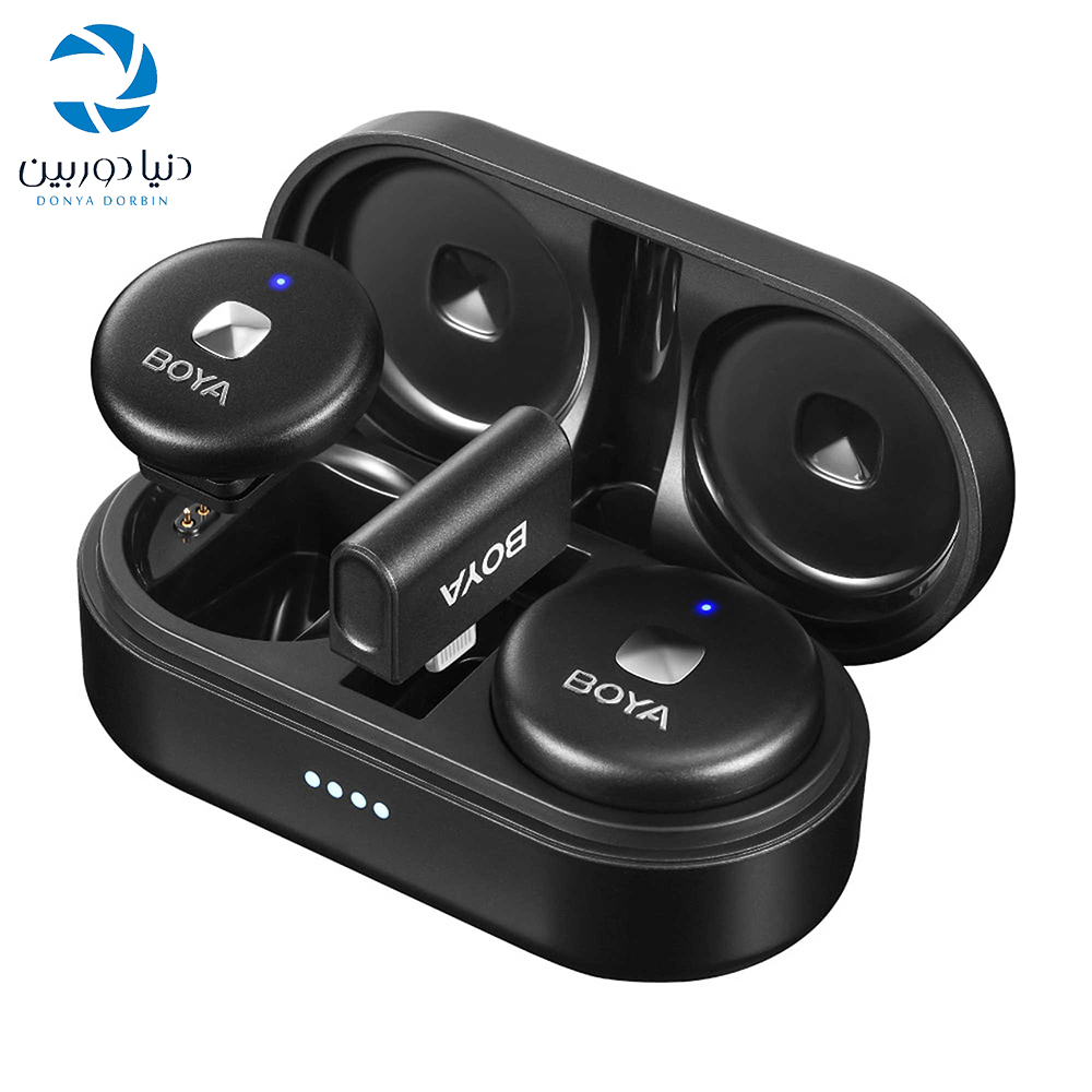 میکروفون یقه ای بی سیم بویا مدل OMIC-D مناسب آیفون میکروفون یقه ای بی سیم بویا مدل OMIC D مناسب آیفون میکروفون یقه ای بی سیم بویا مدلOMIC -D مناسب آیفون